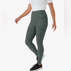 Eddie Bauer Women's Midweight High Rise Trail Tight Leggings, Large, Like New